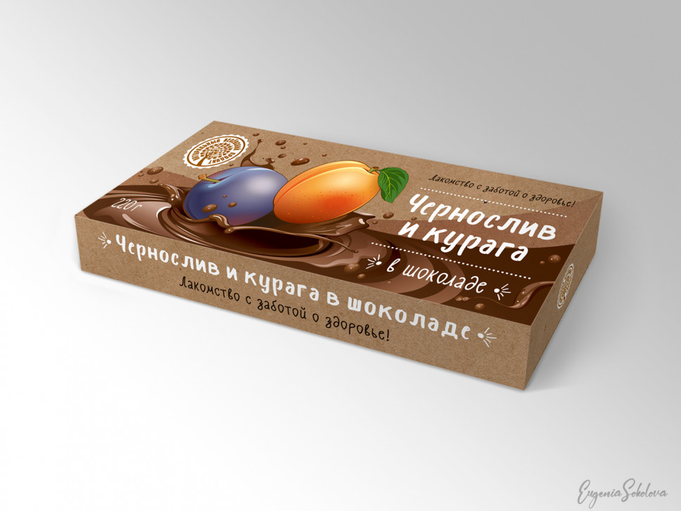  Чернослив и курага в шоколаде, 220г в Санкт-Петербурге