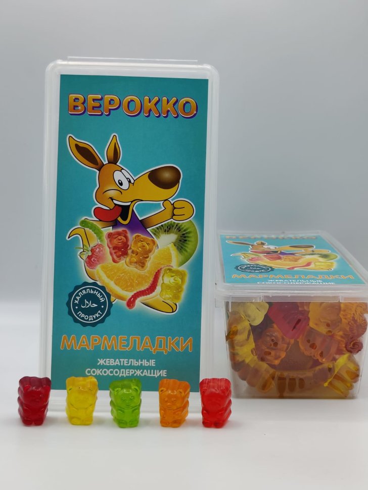 Жевательный мармелад Мишки фруктовые, 250г   в Санкт-Петербурге