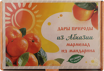  Мармелад дары природы "Мандарин" 180г  в Санкт-Петербурге