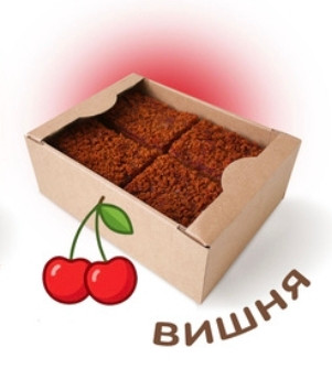 №3 Пряник 1кг с фруктовой начинкой Вишня в Санкт-Петербурге