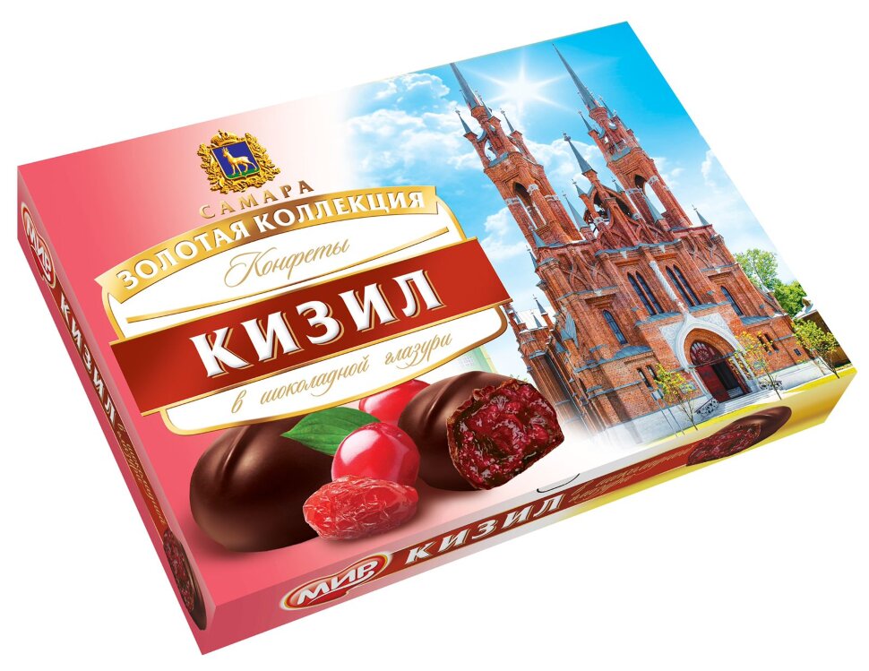  КФ МИР Кизил в шоколадной глазури 160г в Санкт-Петербурге